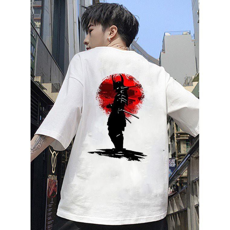 Áo thun unisex form rộng phong cách Nhật Bản đẹp độc lạ vải dày mịn 2019T1680