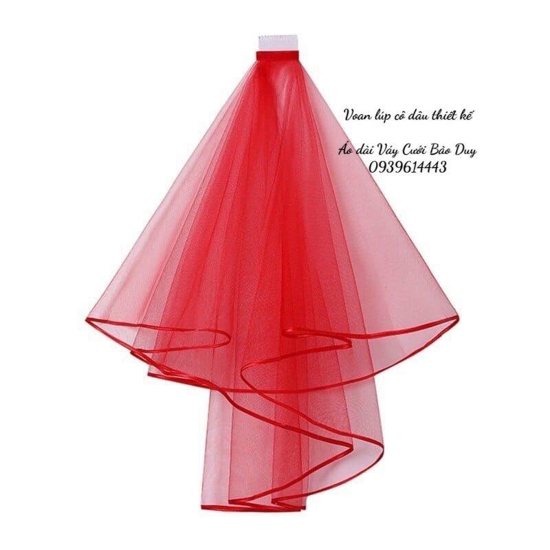 áo dài cưới đỏ thiết kế