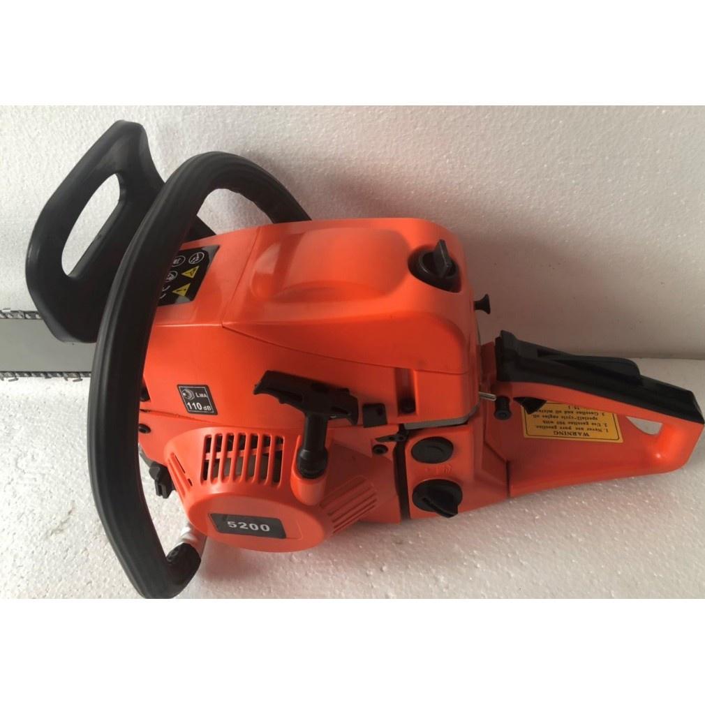 Máy cưa xích chạy xăng, máy cưa xích lam 55, động cơ 6.5hp