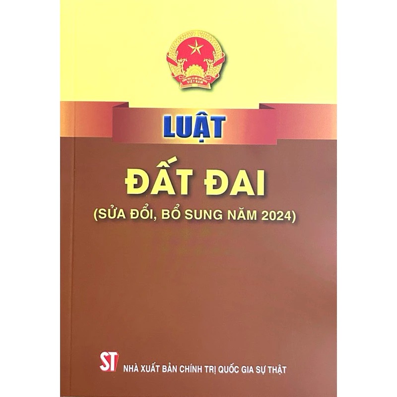 Luật Đất đai (sửa đổi, bổ sung năm 2024)