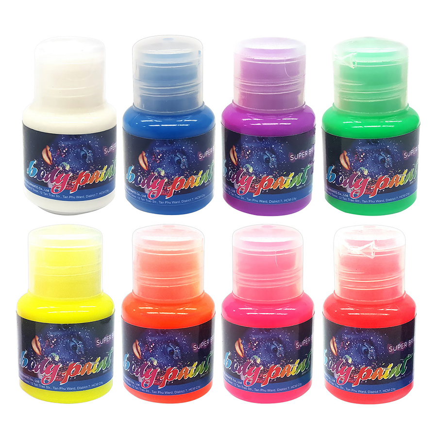 Màu Vẽ Body Paint Super Bright Colormate SB (30ML)
