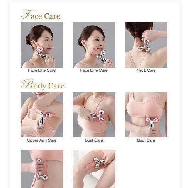 Cây lăn massage 3D trẻ hóa da mặt và toàn thân,dụng cụ massage mặt