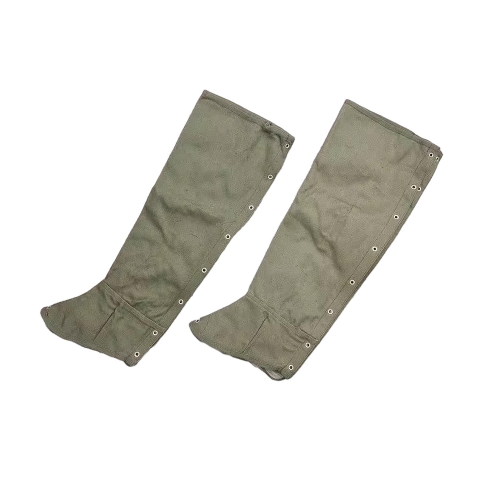 Leg Knee Guard Canvas Leg Protector for Backpacking Winter Tourist Outdoor