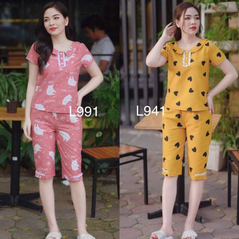Quần áo mặc nhà, đồ bộ rẻ đẹp 2 màu ảnh thật