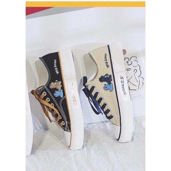 Giày gấu 2 màu size 35-40