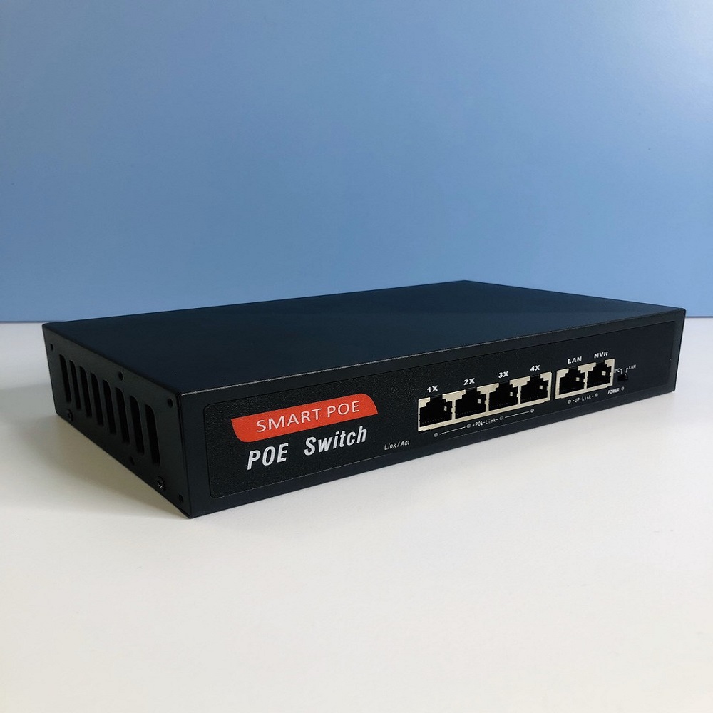 Switch PoE 4+2