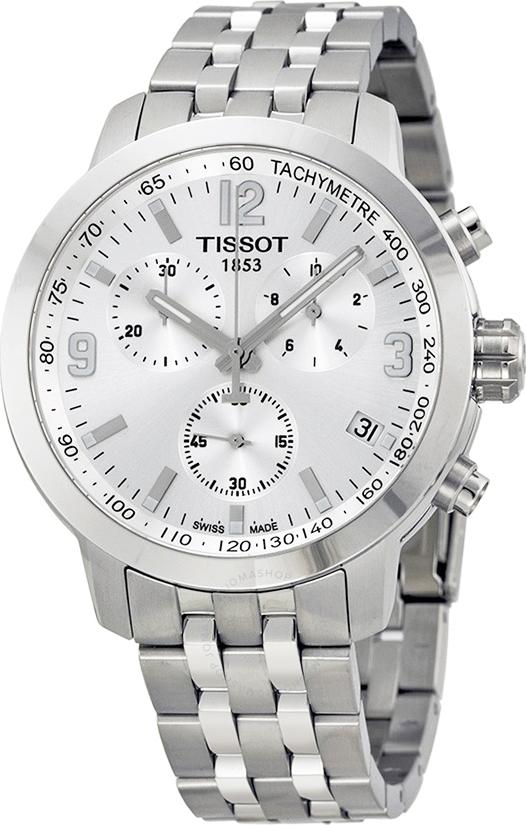 Đồng Hồ Nam Dây Thép Không Gỉ Tissot T055.417.11.037.00 (42mm) - Bạc