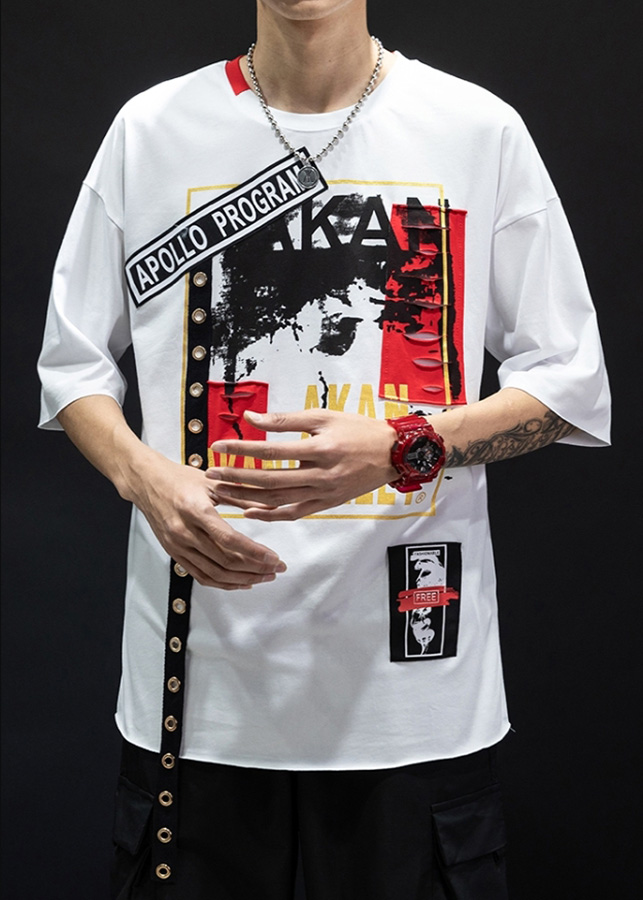 Áo thun nam cổ tròn from rộng NH48