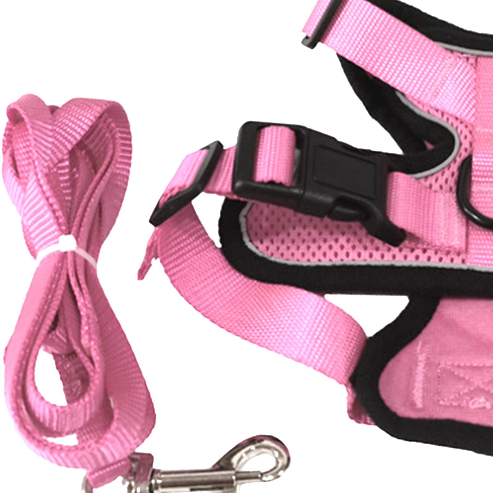 Puppy Vest Harness Pink S