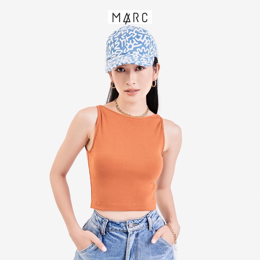 Áo thun croptop nữ MARC FASHION 3 lỗ cổ thuyền FALH061722