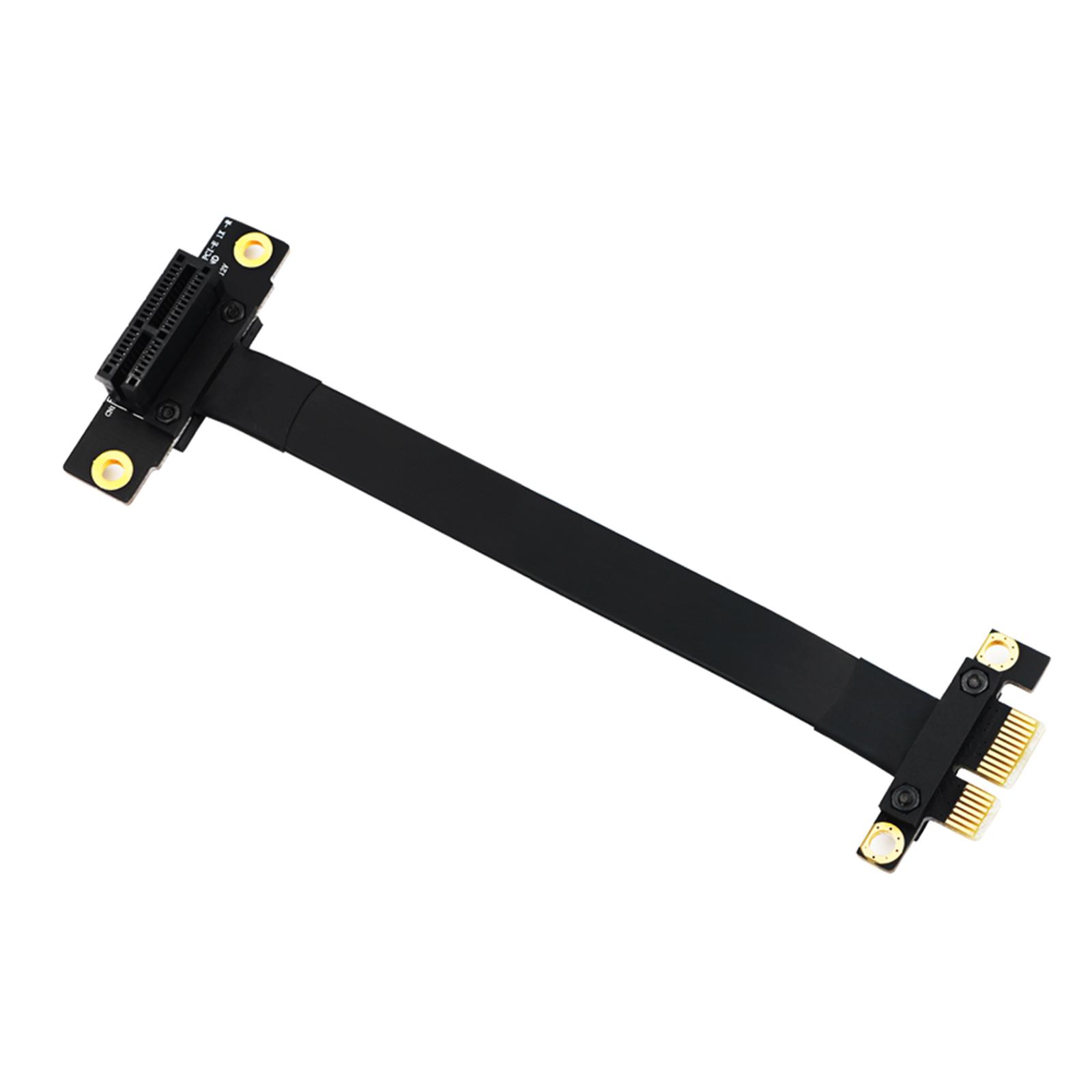 1X Extension PCIe PCIe Extension Cable PCI PCI 1X Extension 180 Degree 20cm