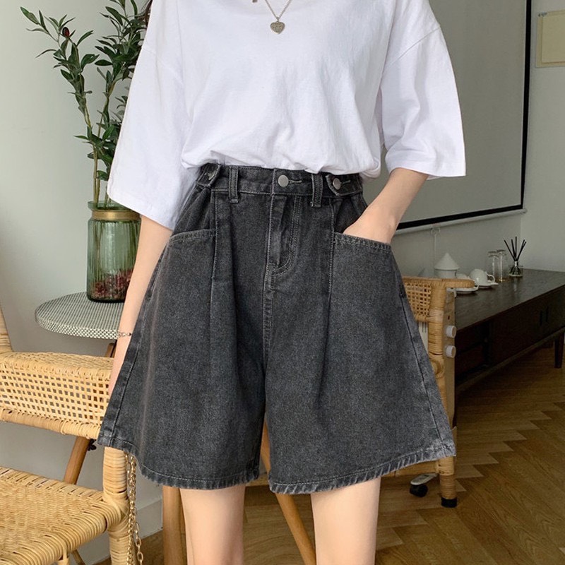 Quần shorts jean nữ Ulzzang Quảng Châu QNJ59