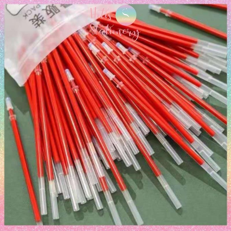 Bút gel vỏ màu lì viết êm không lem sử dụng hàng ngày - Đầu bút 0.5mm/ 0.38mm - Xanh/ Đen/ Đỏ PE008
