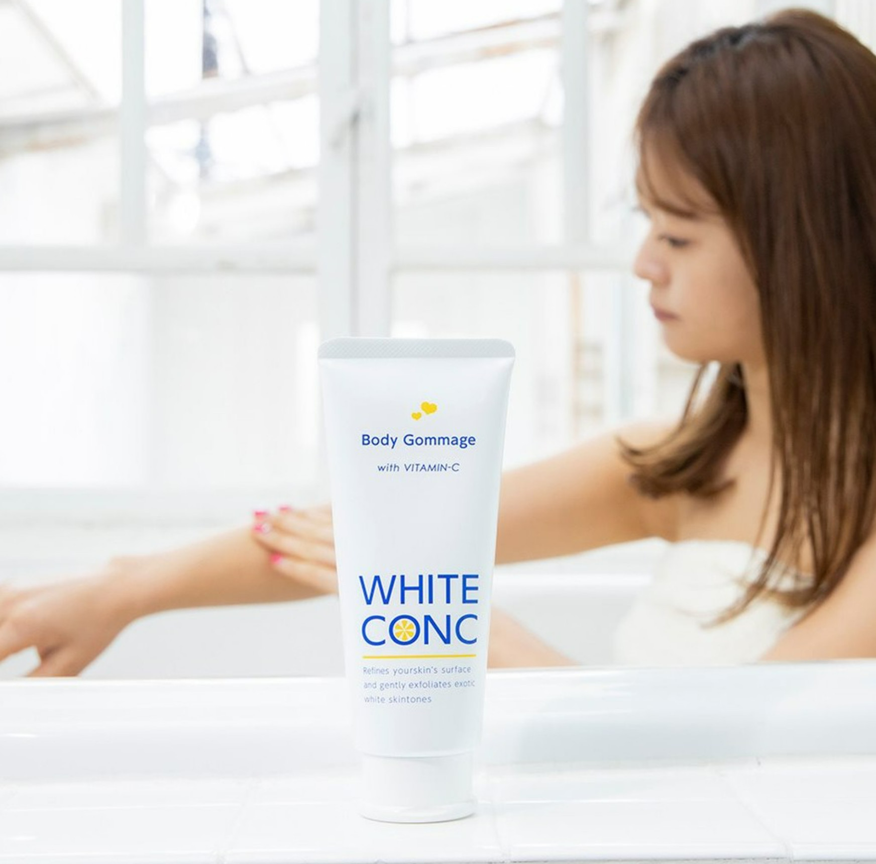 Kem Tẩy Tế Bào Chết Toàn Thân White Conc Body GC II 180g (Combo Và Set 24ml)