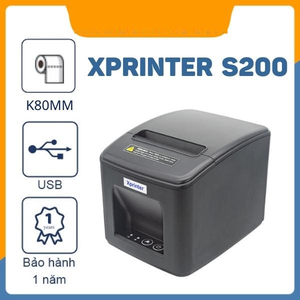 MÁY IN HÓA ĐƠN XPRINTER S200 - Model mới 2023 - Hàng Chính hãng