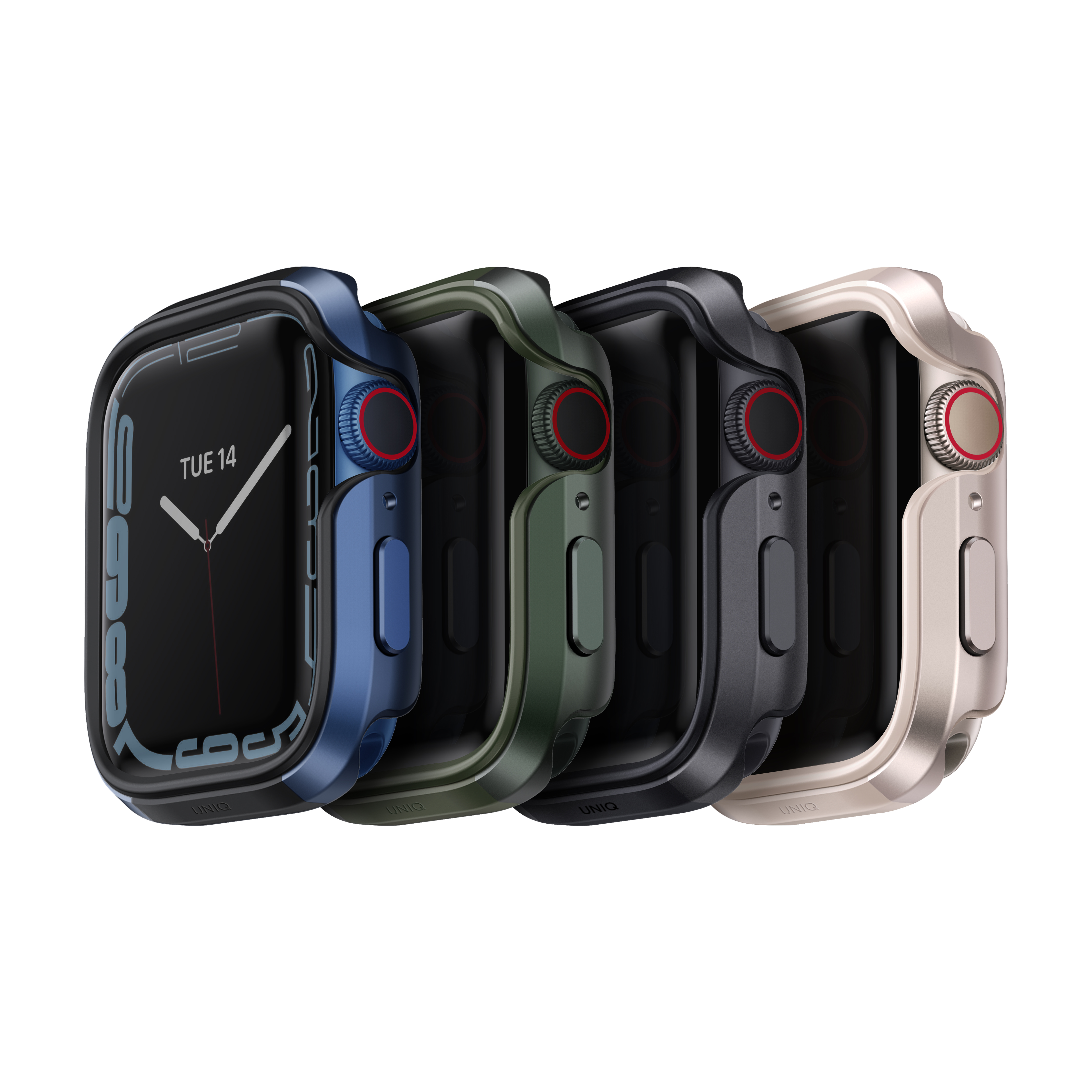 Case Ốp Apple Watch UNIQ Valencia (42/44/45mm) dành cho Apple Watch Series 4,5,6,7, SE - Hàng chính hãng