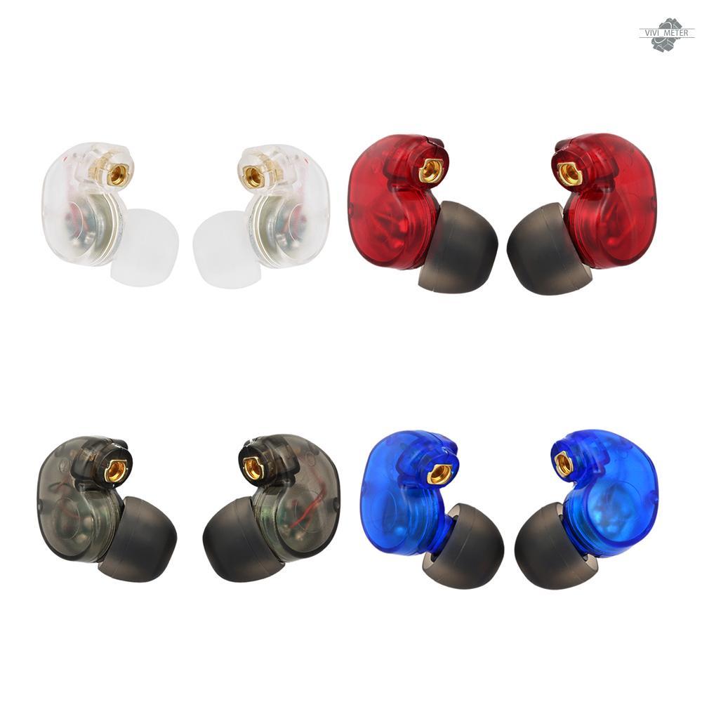 Tai Nghe Nhét Tai Mmcx 10mm Có Thể Tháo Rời Màu Trắng Cho Shure Se535 Se846 Ue900