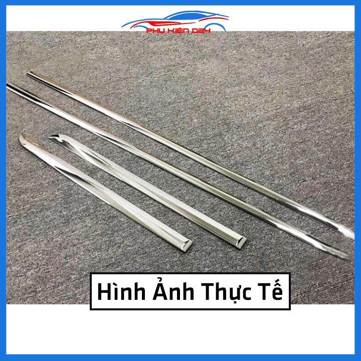 Bộ ốp nẹp sườn Camry 2019-2020-2021-2022 mạ crom trang trí làm đẹp xe