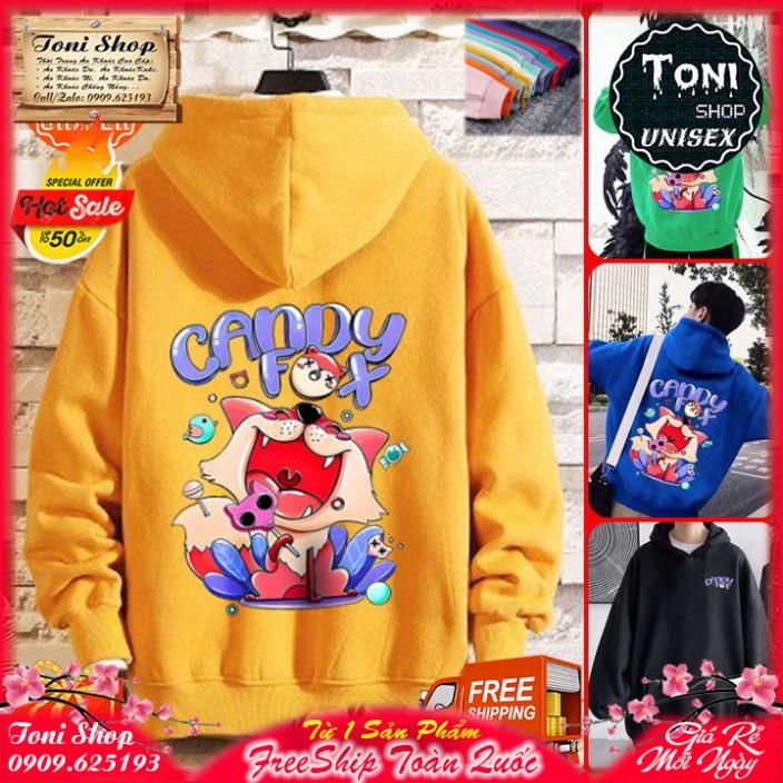 ÁO HOODIE CHÚ CÁO DỄ THƯƠNG - In Pet Siêu Bền Siêu Đẹp - Full Size Full Màu (HD3060 - Kèm Ảnh Thật) (TONI SHOP)