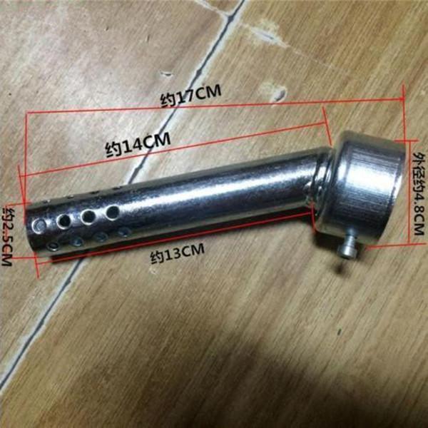 4pack 1.9in Exhaust   Angled  Adapter Long 5.5"