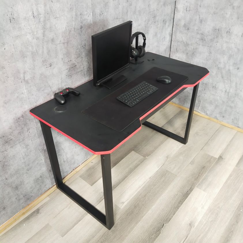 Bàn gaming, bàn chữ U mặt gỗ MDF FUFUTECH chắc chắn, kích thước 120x60 cm dùng để máy tính làm việc, chơi game, học tập