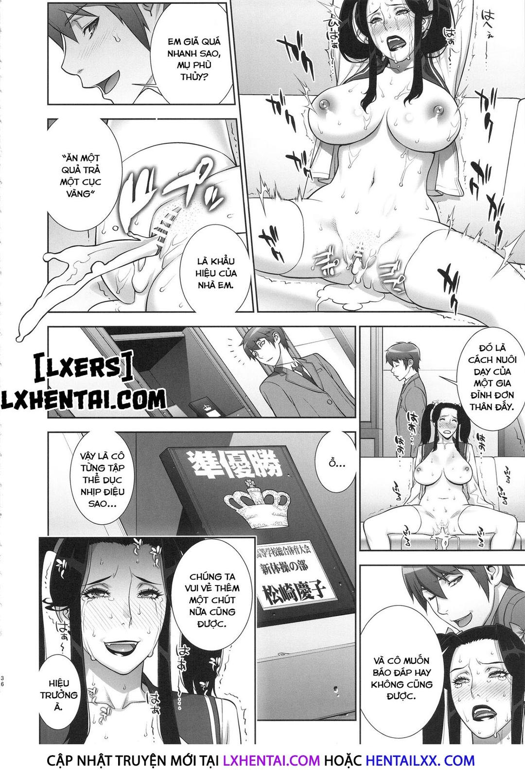 niềm vui của cô hiệu trưởng chapter 1 35