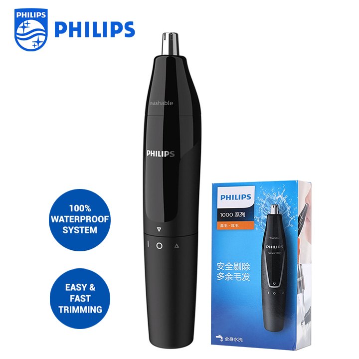 Máy tỉa lông mũi và lông tai Philips NT1620 tự động - HÀNG NHẬP KHẨU