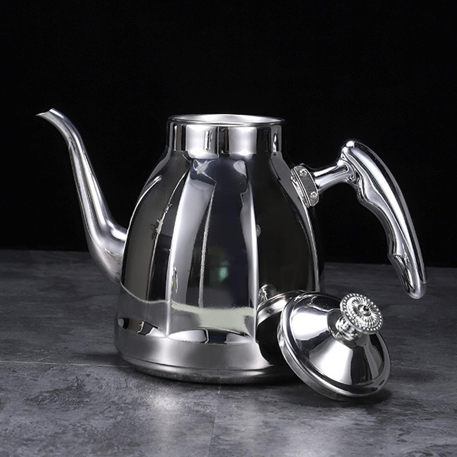 Stainless Steel Kettle Stovetop Tea Kettle for Travel .5L