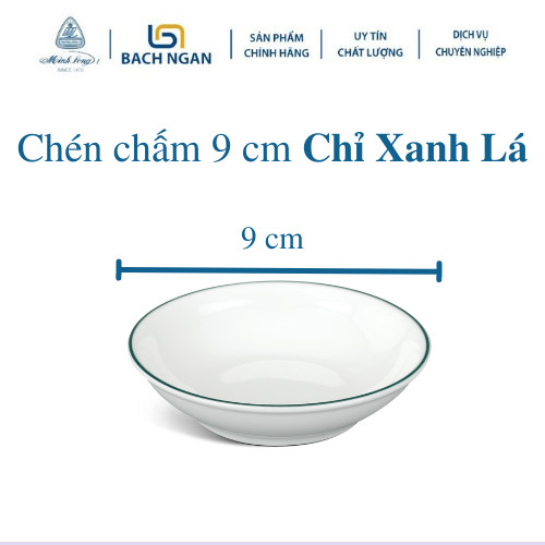 Bộ đồ ăn 6 người 24 sản phẩm Jasmine Chỉ Xanh Lá