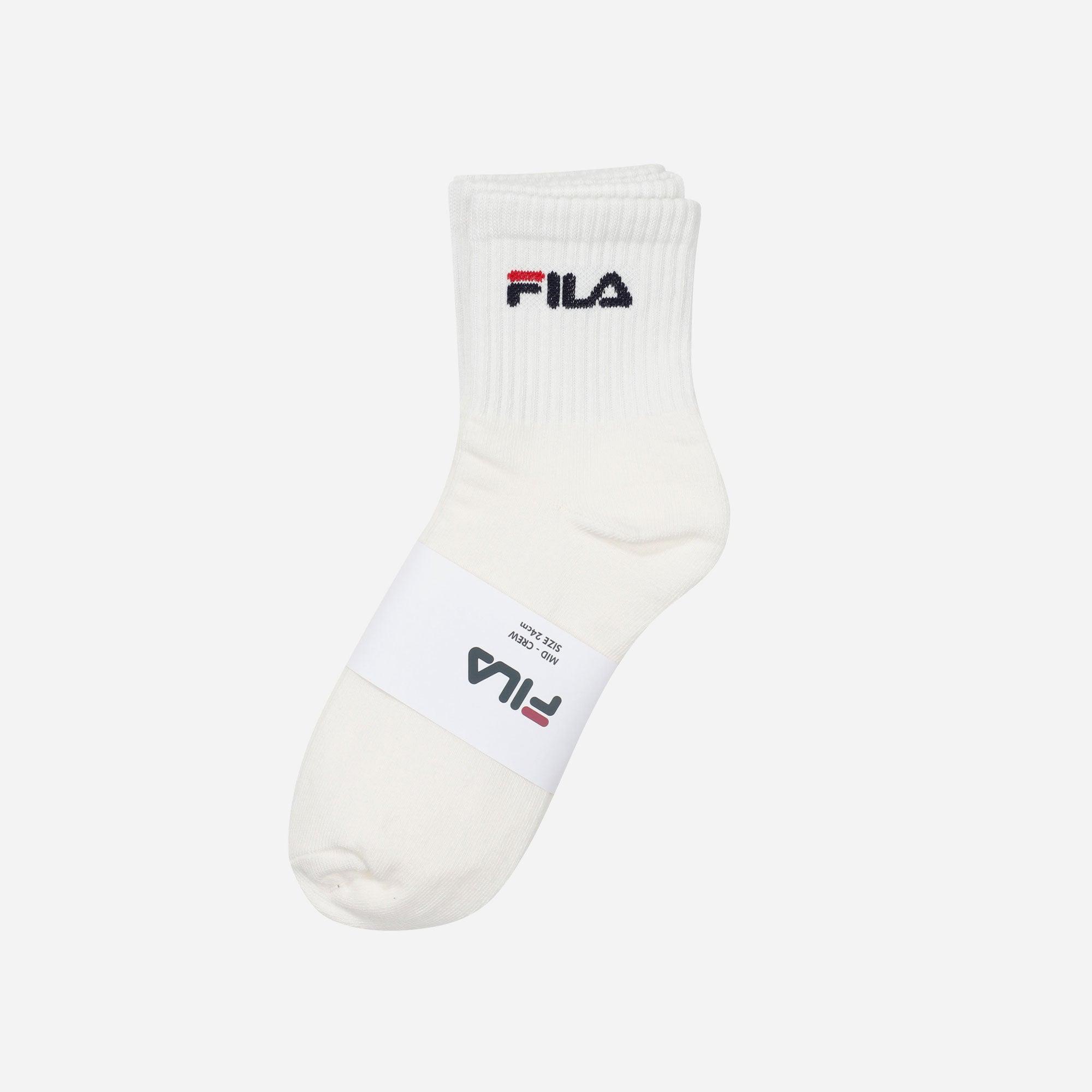 Vớ thể thao unisex Fila - FS3SCF5330X-OWH