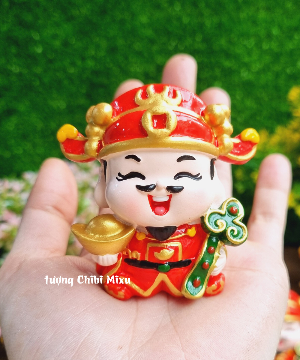 Bộ Ngũ Tài cao cấp kèm chân đế tam cấp vuông lớn