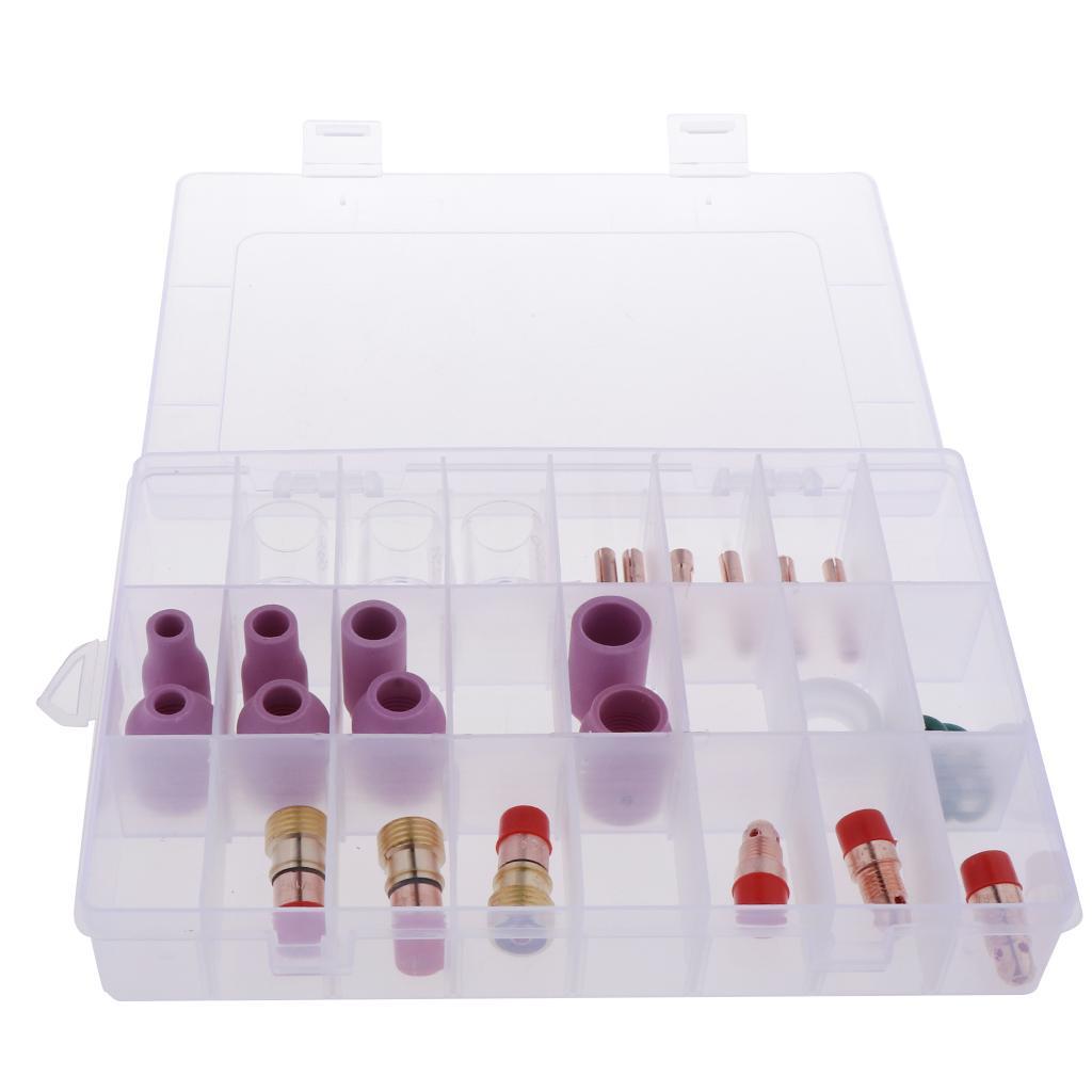 40 Pieces Consumables Assembly Kit For WP17 18 26 TIG Welding Torch
