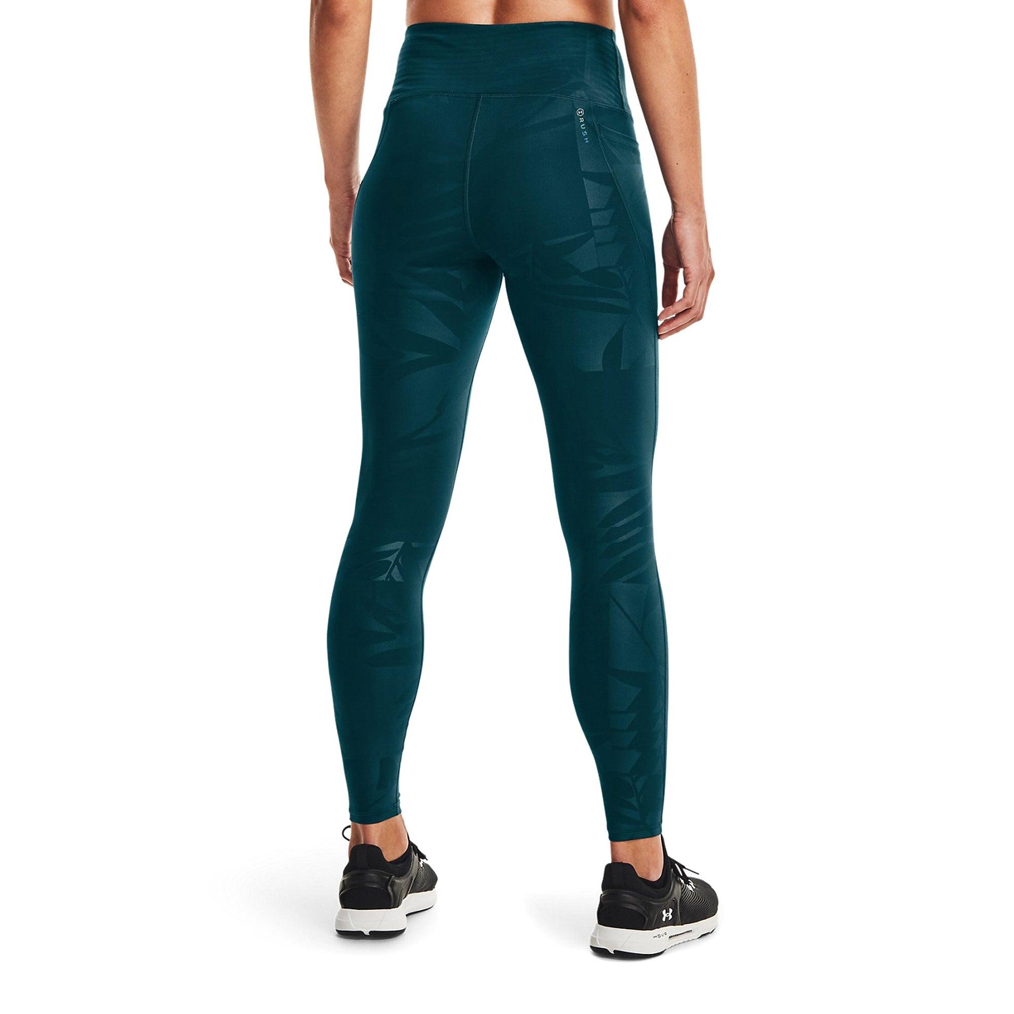 Quần legging thể thao nữ Under Armour RUSH No-Slip Waistband Tonal Full-Length - 1361025-463