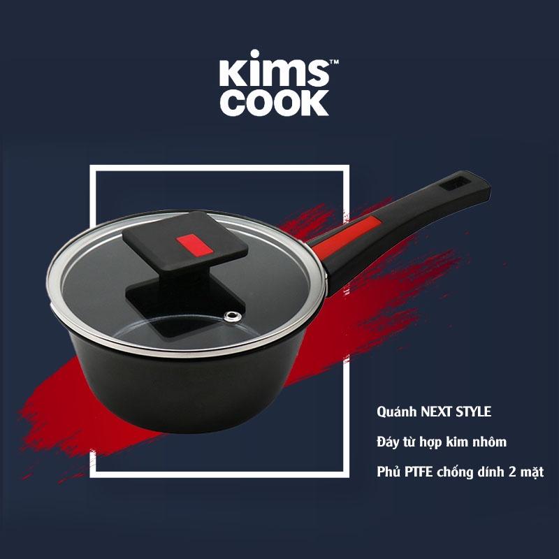 Quánh Next Style đáy từ hợp kim nhôm chống dính KIMS COOK 16cm