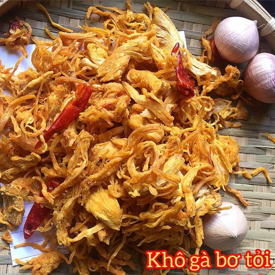 500gr KHÔ GÀ BƠ TỎI SIÊU NGON LOẠI 1 ( GIÒN NGON - ĐẬM VỊ ) | NÀNG KHÔ