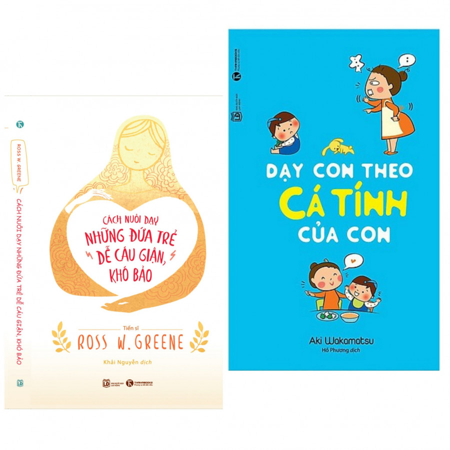 Combo 2 cuốn sách nuôi dậy con: Cách Nuôi Dạy Những Đứa Trẻ Dễ Cáu Giận, Khó Bảo + Dạy Con Theo Cá Tính Của Con (Tặng kèm Bookmark Happy Life)