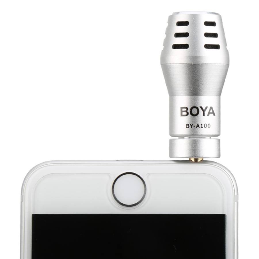 Microphone Cho Smartphone Boya BY-A100 - Hàng Chính Hãng