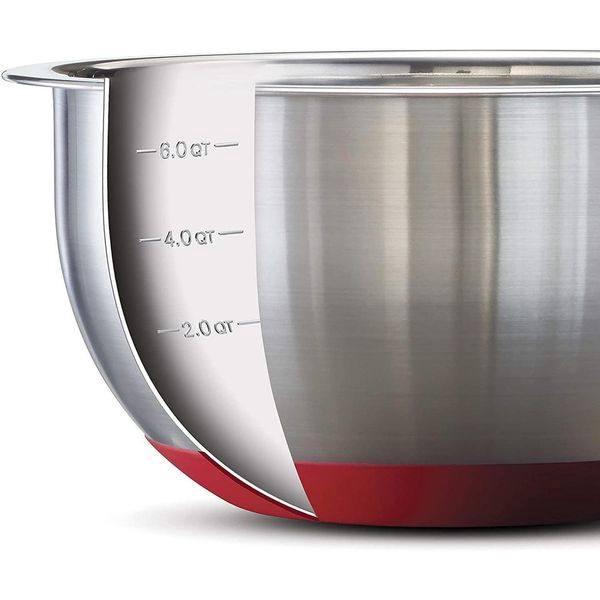 Set Âu Trộn Thực Phẩm 14 Món Tramontina, Chất Liệu Thép Không Gỉ, Dùng Được Với Bếp Từ, Lò Nướng, Lò Vi Sóng, Nhập Đức