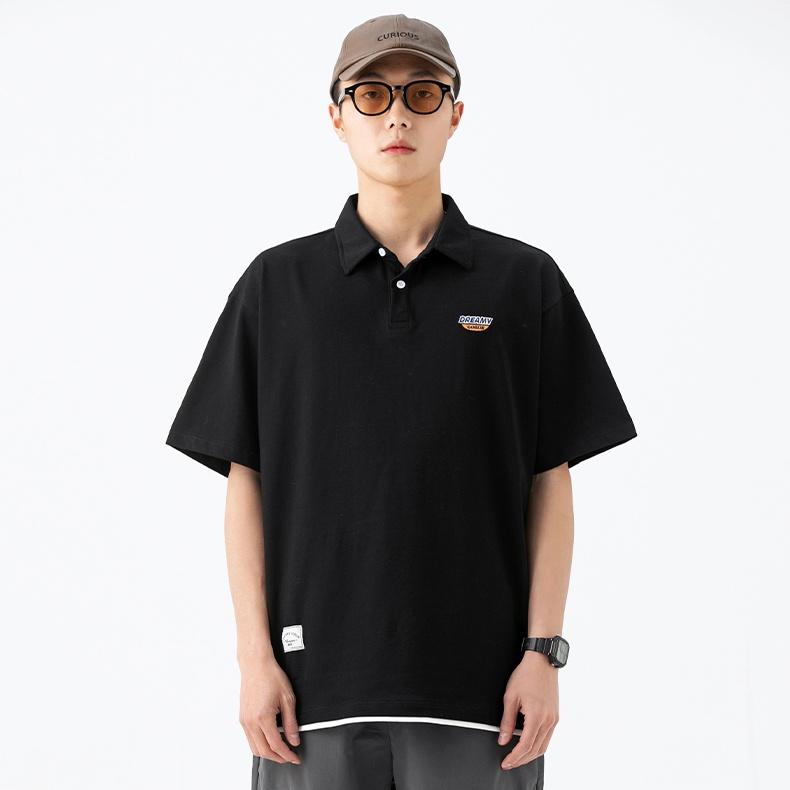 Áo polo Unisex Dreamy, cổ bẻ vải cá sấu cotton cao cấp xuất xịn chuẩn form logo thêu – MayLinh shop