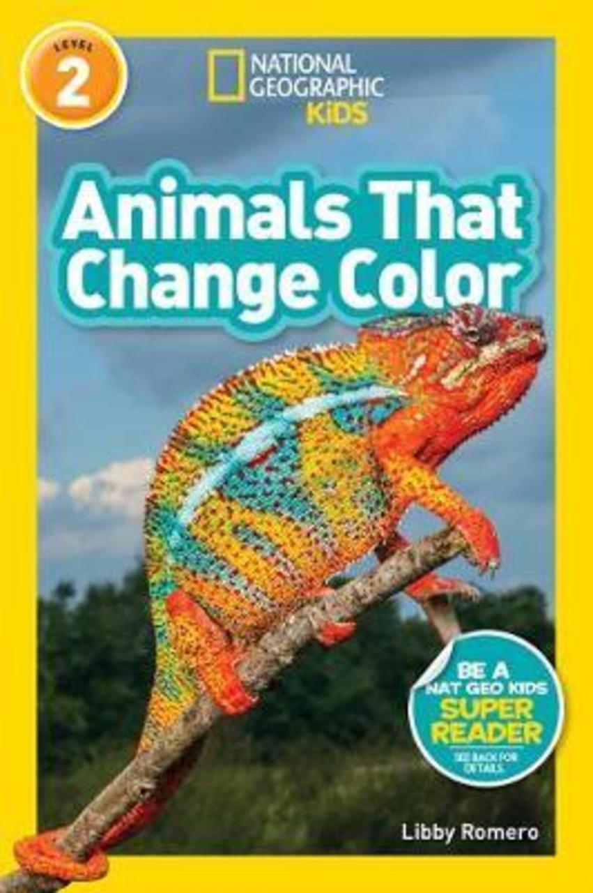 Sách - Animals That Change Color by National Geographic Kids Libby Romero
