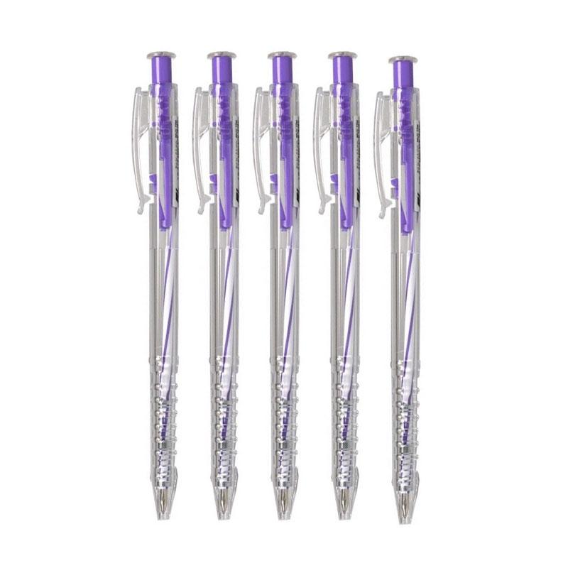 Hộp 20 Bút Bi 0.5 mm Thiên Long TL-027 - Mực Tím