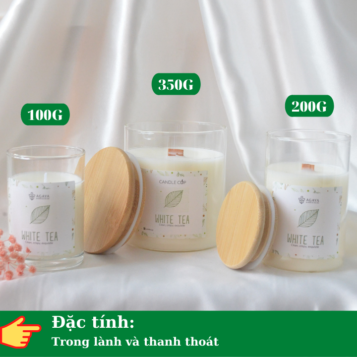 Nến thơm tinh dầu cao cấp không khói an toàn Candle Cup