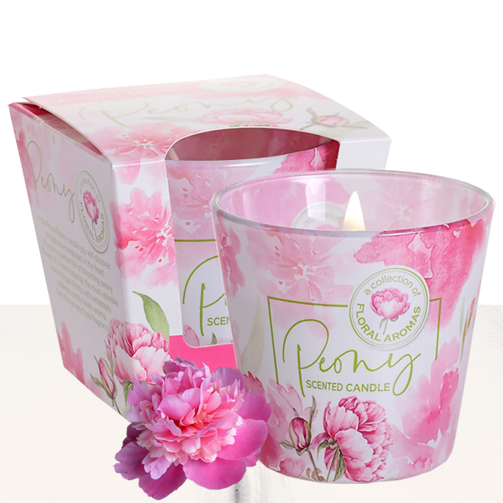 Ly nến thơm tinh dầu Bartek Peony 115g QT4842 - mẫu đơn hoàng gia (giao mẫu ngẫu nhiên)