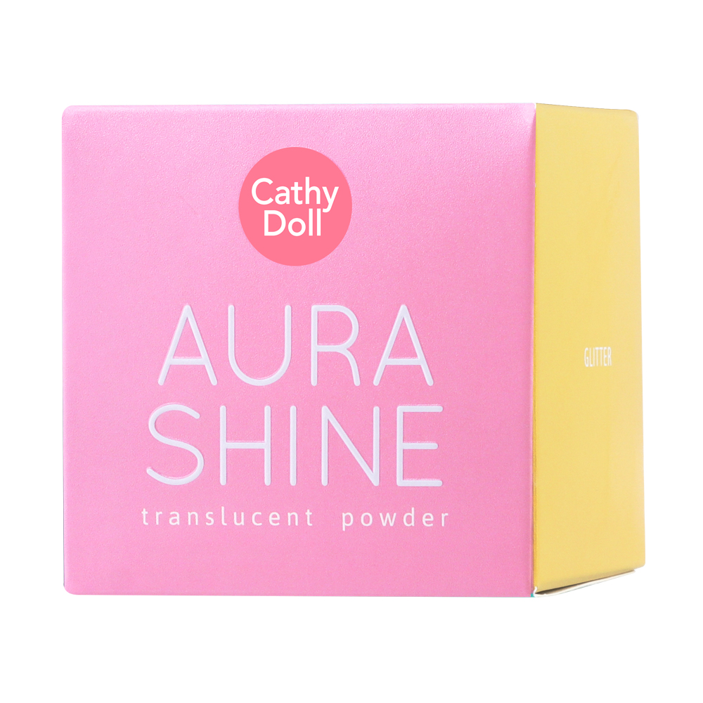 Phấn phủ trong suốt sáng da Cathy Doll Aura Shine Translucent Powder 4.5g
