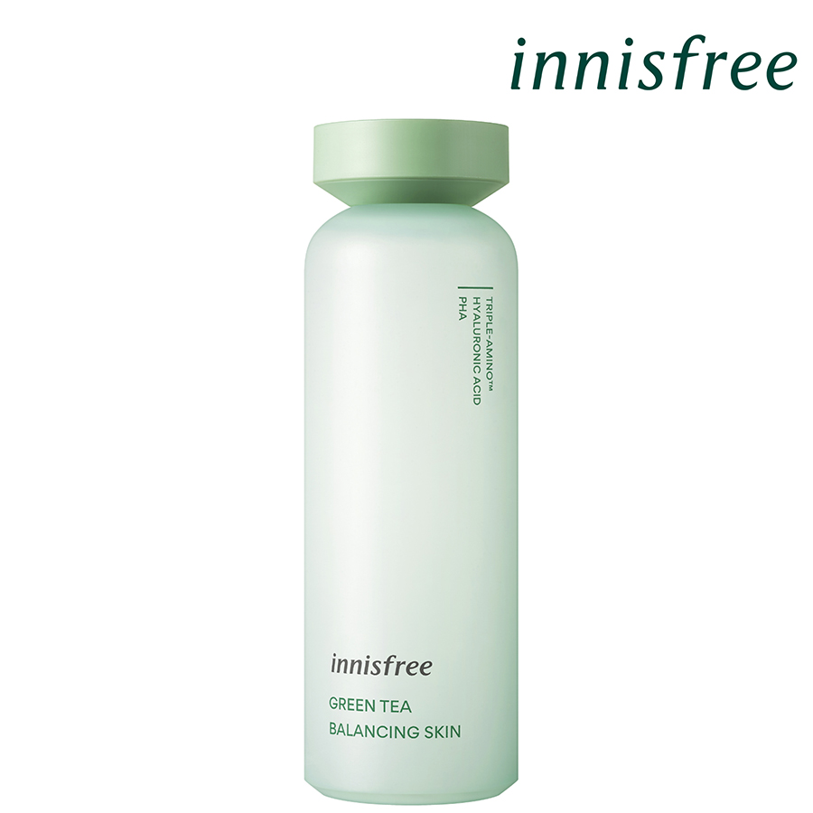 Nước dưỡng cân bằng ẩm trà xanh innisfree Green Tea Balancing Skin 200ml