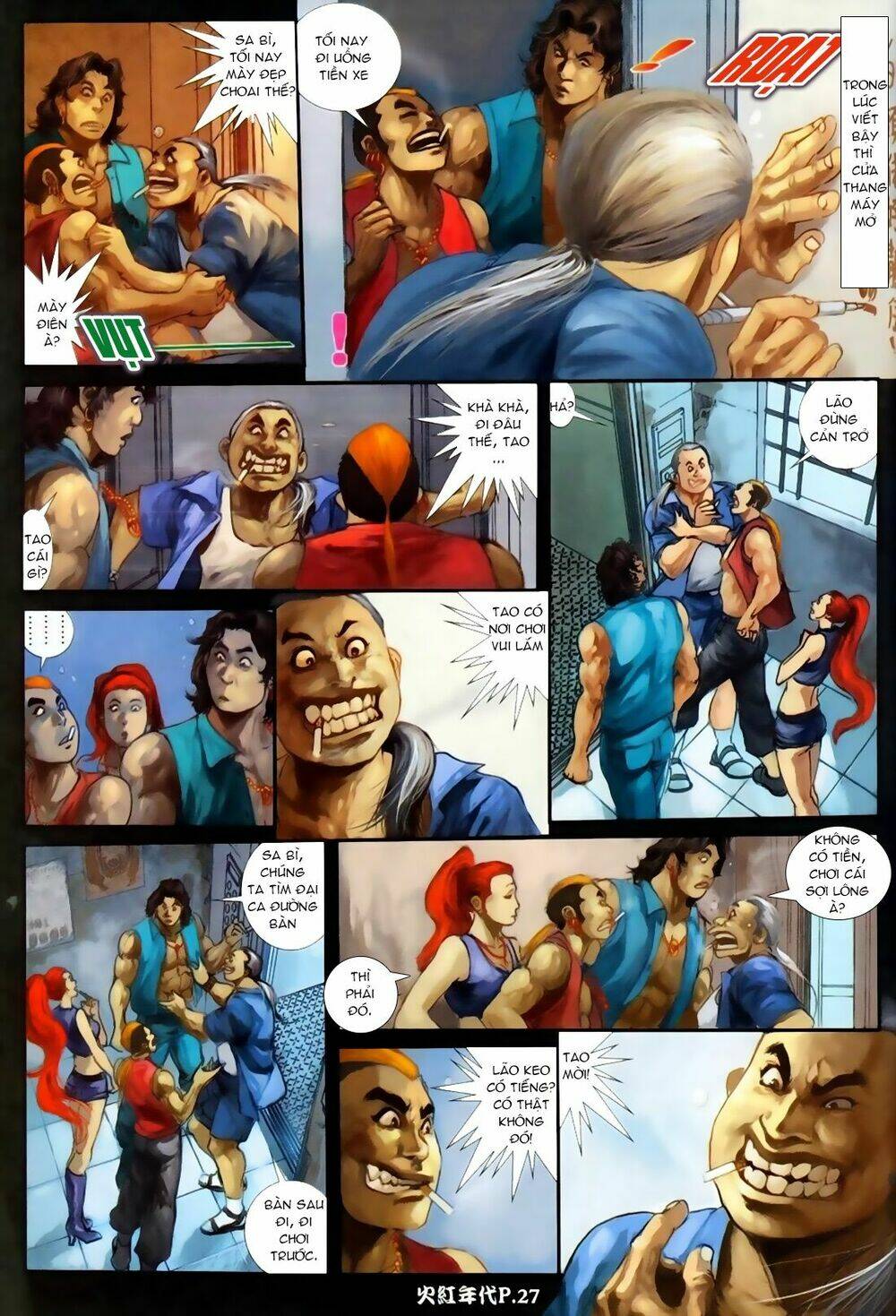 hỏa hồng niên đại hắc cốt đường chapter 68 25