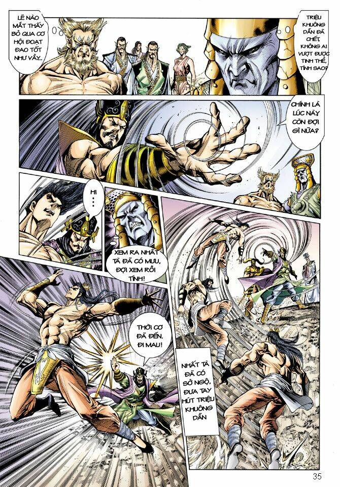 thiên tử truyền kỳ 5 - như lai thần chưởng chapter 24 35