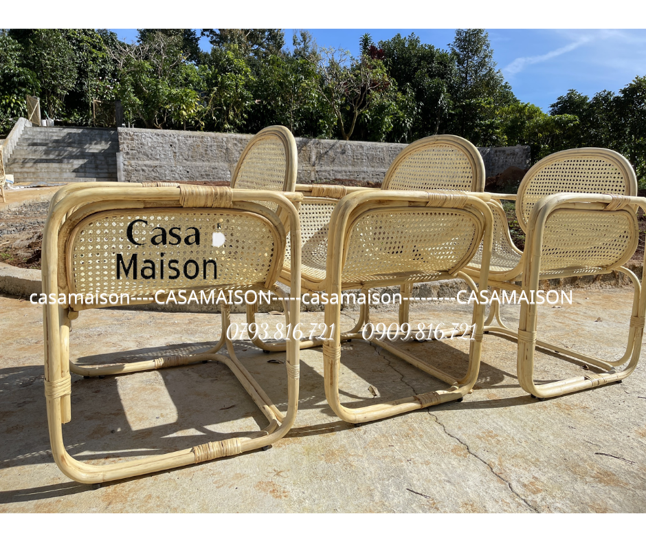 Ghế Tựa Mây Cao Cấp, Thiết Kế Tối Giản- Rattan Chair With Minimalism Style- CH0069