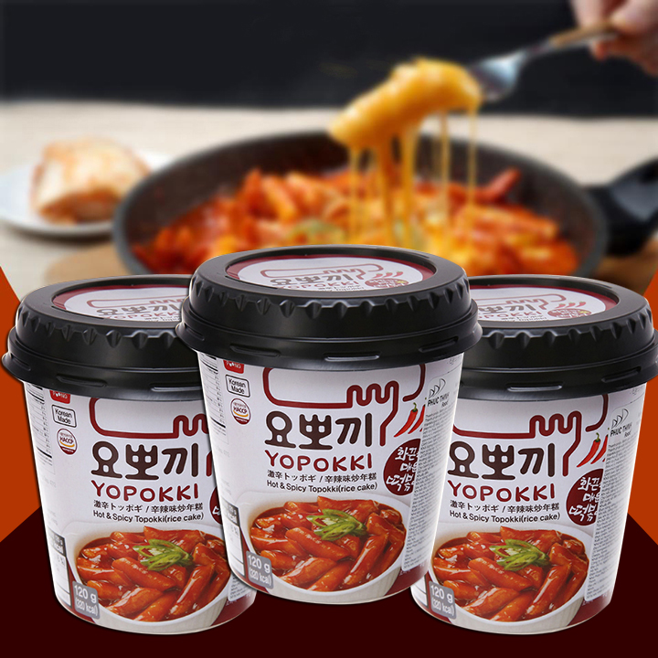 Bánh gạo Hàn Quốc YOPOKKI vị Siêu cay