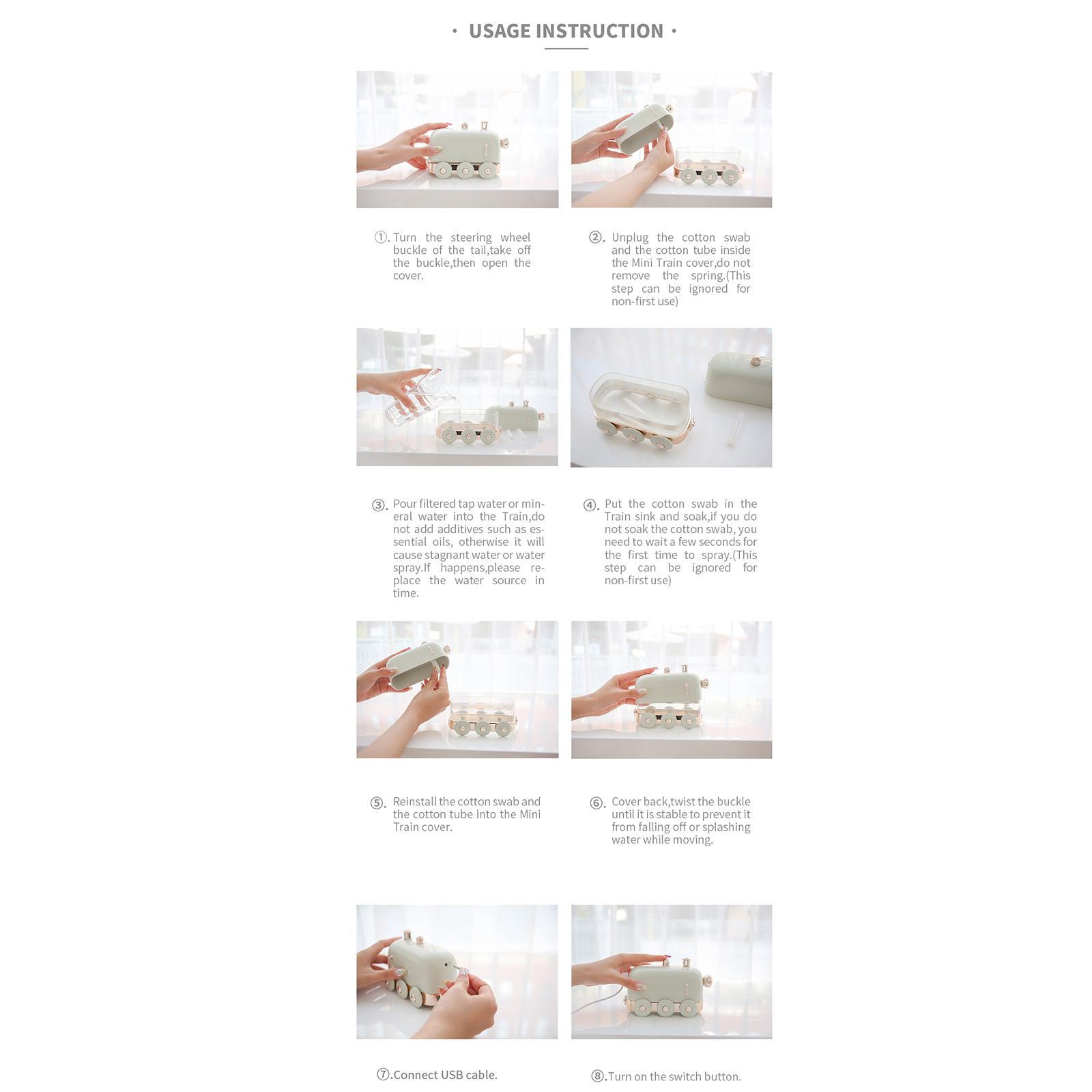Humidifier Desktop Personal for Car Office Bedroom